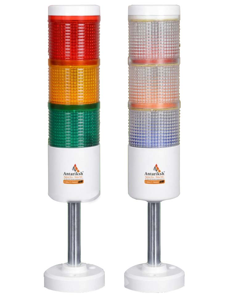 Tower Lamp, LED Tower Lamp Manufacturers Suppliers in Nashik, Pune, Mumbai, Maharashtra, India, Industrial Tower Led Signal Track Alarm Lamp, Red Green Yellow Lights, Tower Lamp, Tower Lights, 24 V AC/DC, 110 V AC, 230 V AC